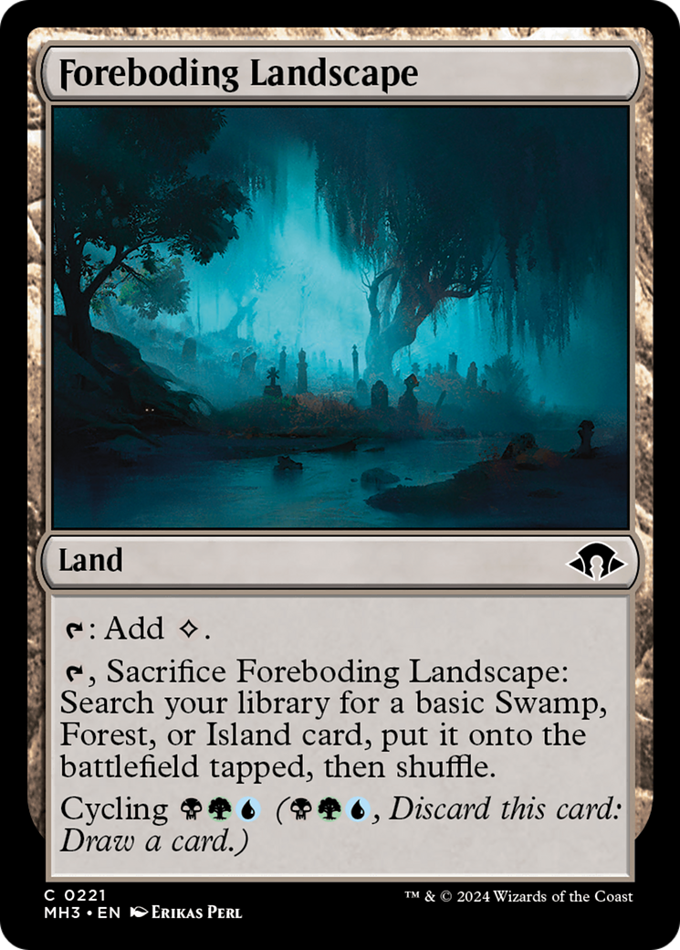 Foreboding Landscape [Modern Horizons 3] | Exor Games Dartmouth