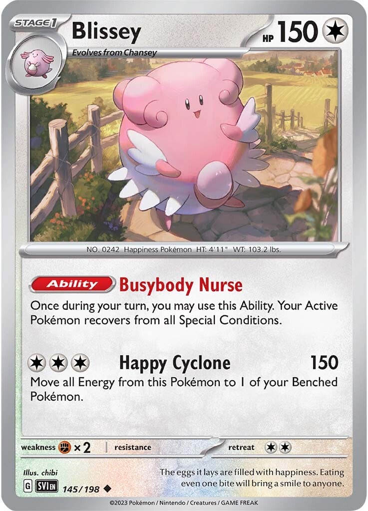 Blissey (145/198) [Scarlet & Violet: Base Set] | Exor Games Dartmouth