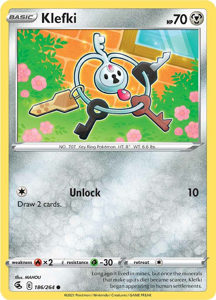 Klefki (186/264) [Sword & Shield: Fusion Strike] | Exor Games Dartmouth