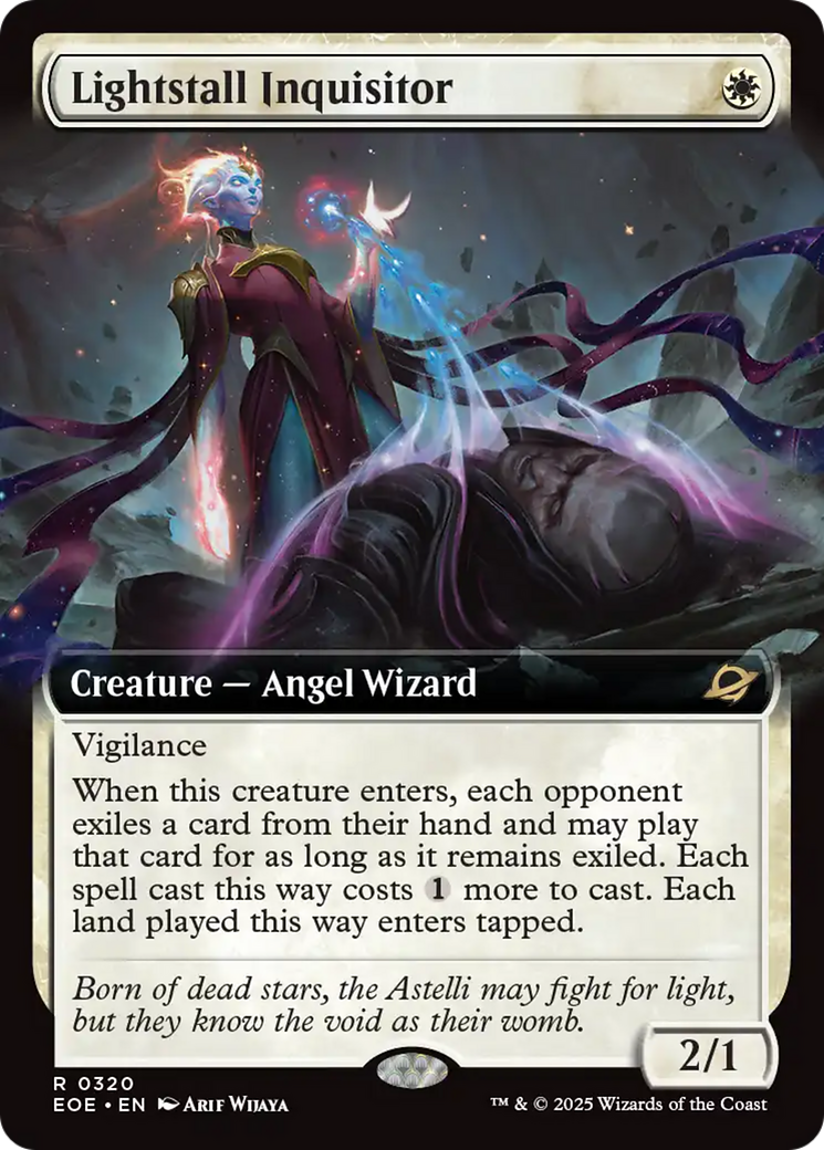 Lightstall Inquisitor (Extended Art) [Edge of Eternities] | Exor Games Dartmouth