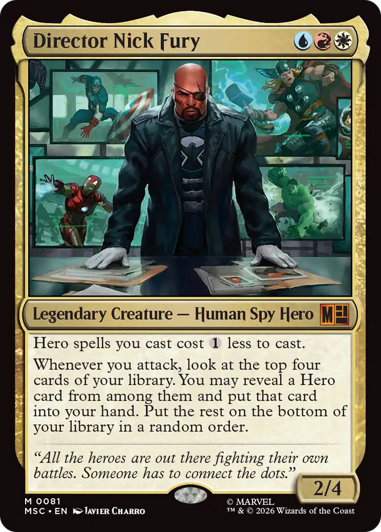 Director Nick Fury [Marvel Super Heroes Commander] | Exor Games Dartmouth