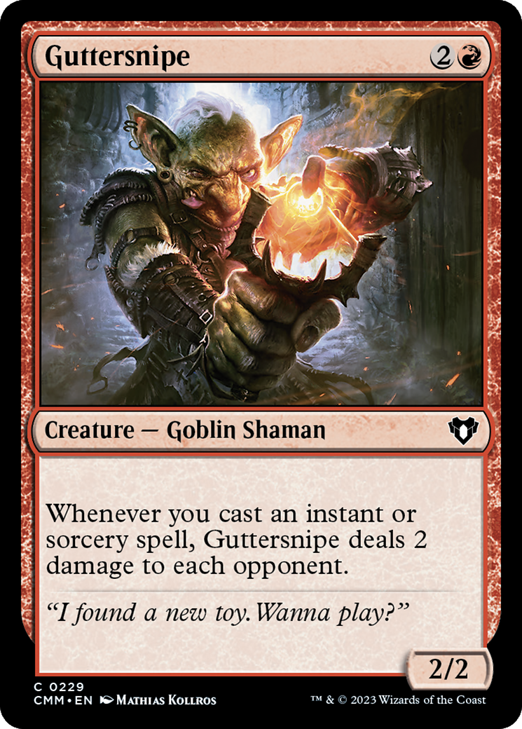 Guttersnipe [Commander Masters] | Exor Games Dartmouth