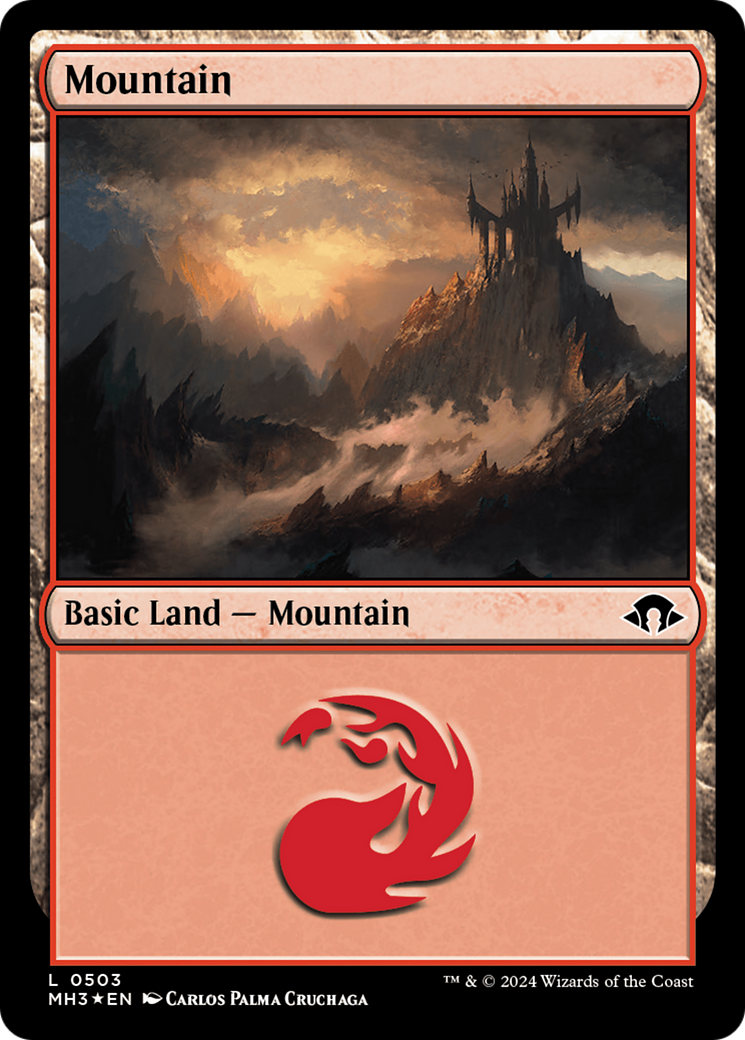 Mountain (0503) (Ripple Foil) [Modern Horizons 3] | Exor Games Dartmouth