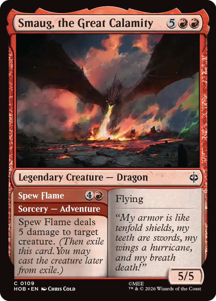 Smaug, the Great Calamity [The Hobbit] | Exor Games Dartmouth