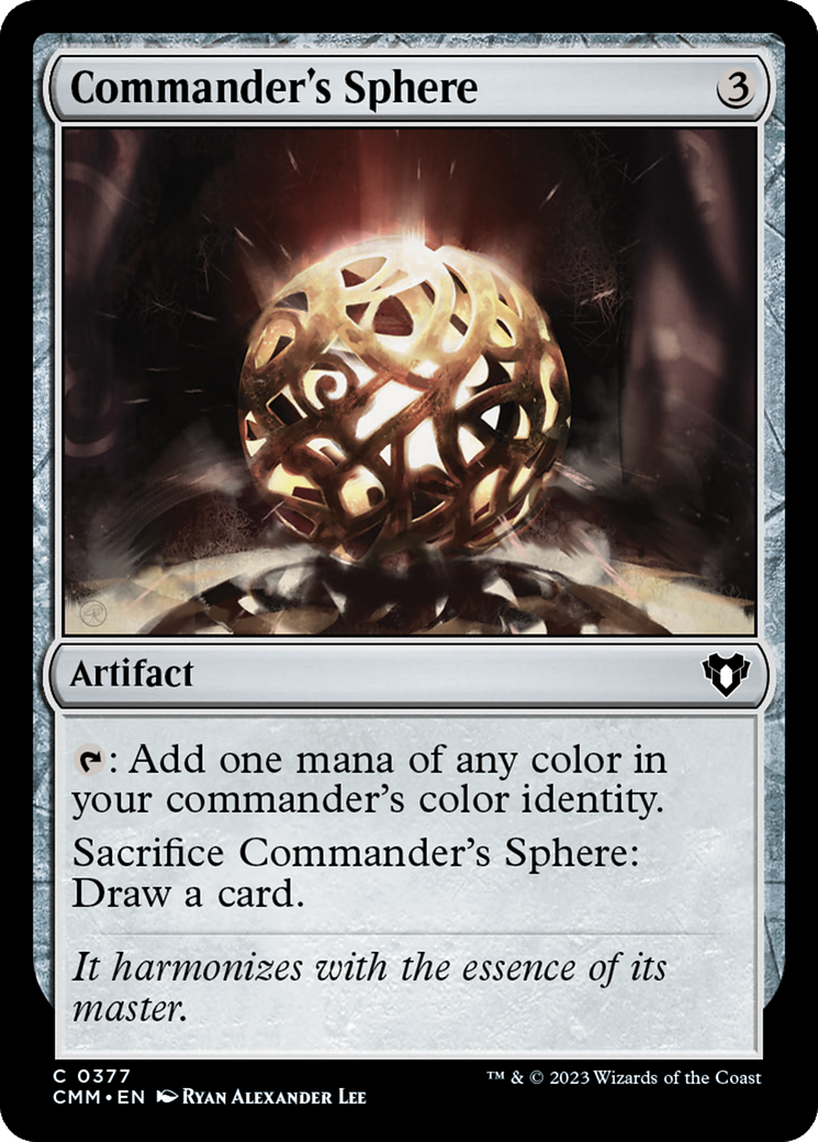 Commander's Sphere [Commander Masters] | Exor Games Dartmouth