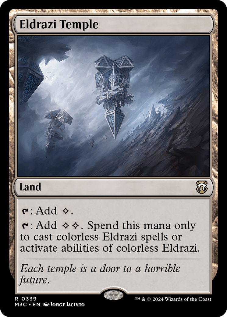 Eldrazi Temple (Ripple Foil) [Modern Horizons 3 Commander] | Exor Games Dartmouth