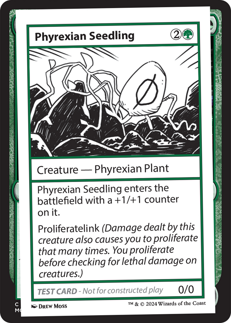 Phyrexian Seedling [Mystery Booster 2 Playtest Cards] | Exor Games Dartmouth