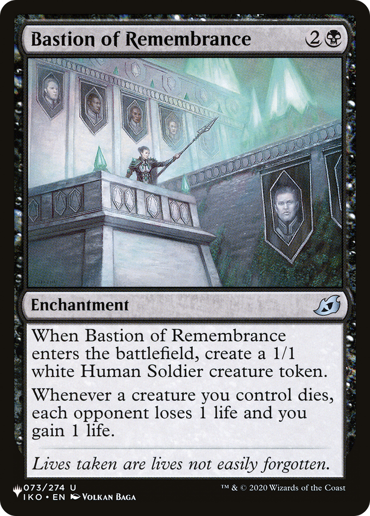 Bastion of Remembrance [The List Reprints] | Exor Games Dartmouth