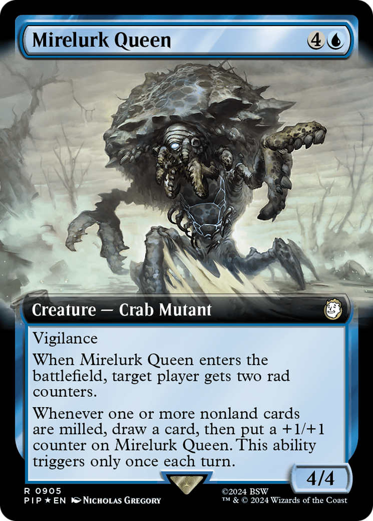 Mirelurk Queen (Extended Art) (Surge Foil) [Fallout] | Exor Games Dartmouth