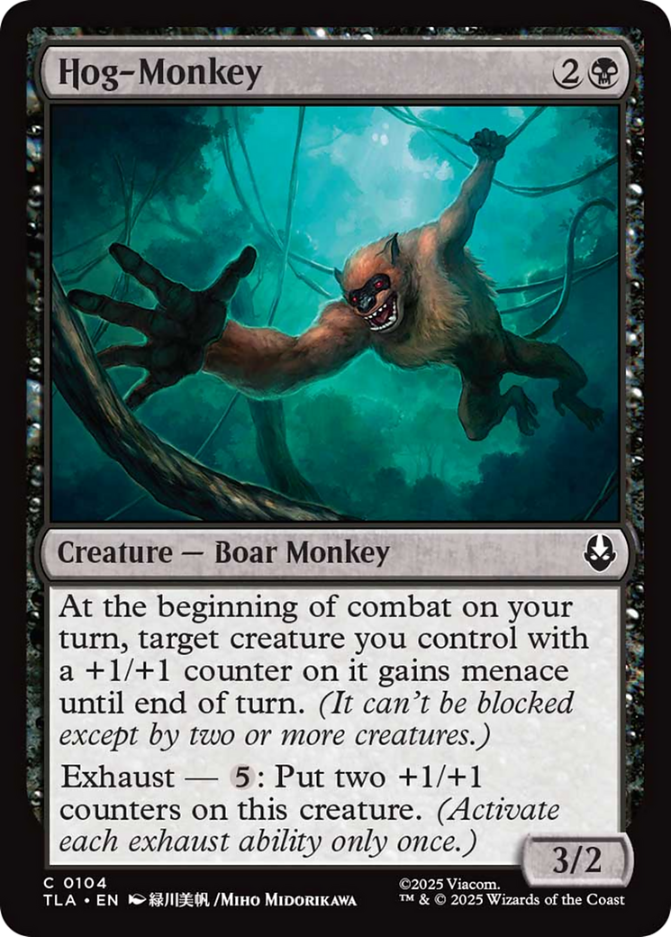 Hog-Monkey [Avatar: The Last Airbender] | Exor Games Dartmouth