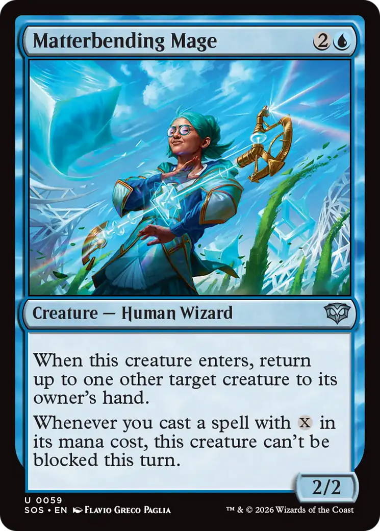 Matterbending Mage [Secrets of Strixhaven] | Exor Games Dartmouth
