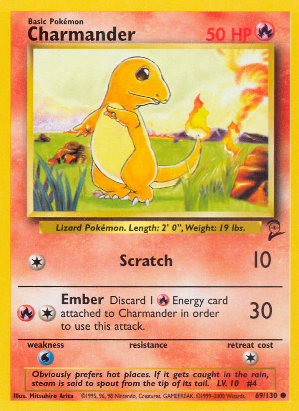 Charmander (69/130) [Base Set 2] | Exor Games Dartmouth