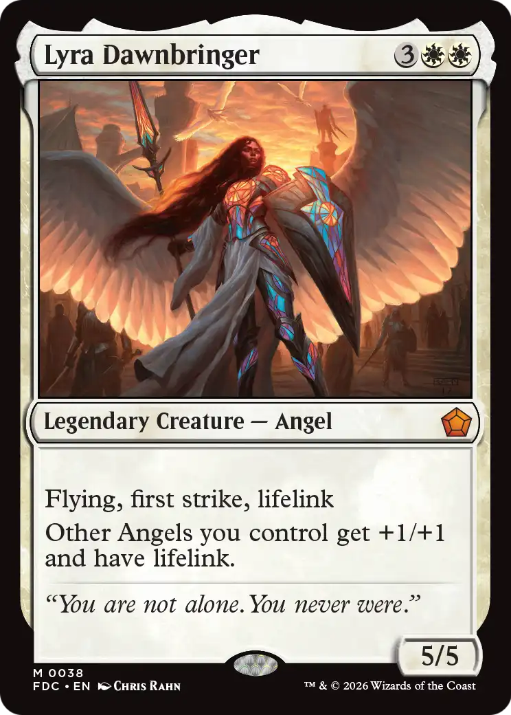 Lyra Dawnbringer [Foundations Commander] | Exor Games Dartmouth