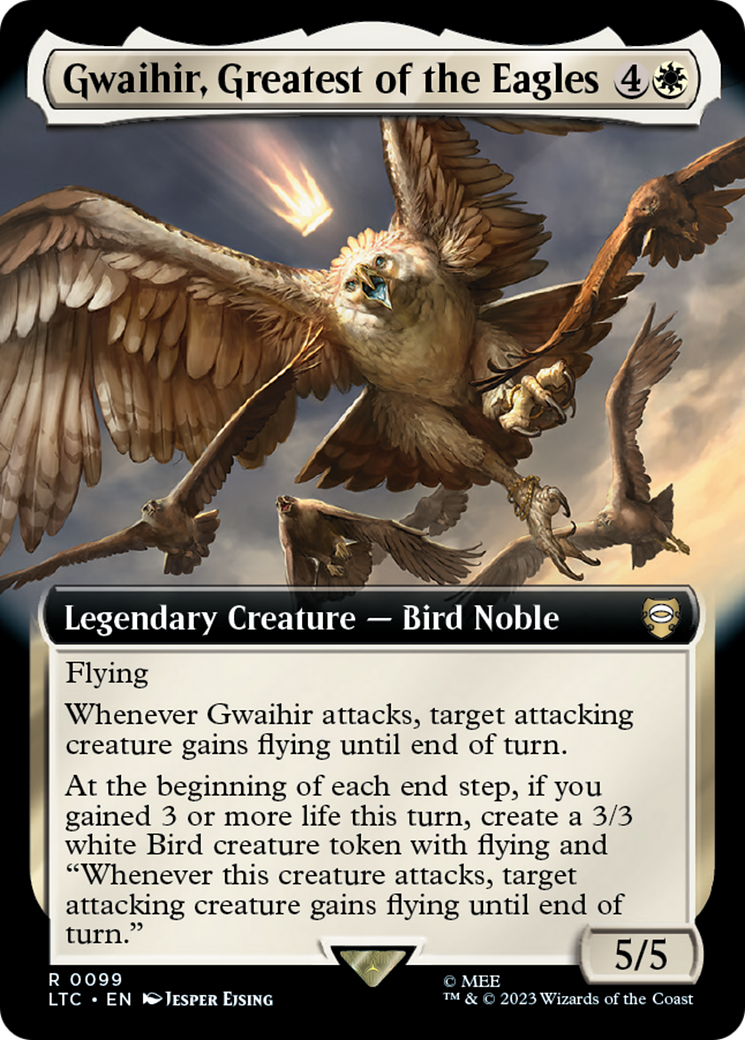 Gwaihir, Greatest of the Eagles (Extended Art) [The Lord of the Rings: Tales of Middle-Earth Commander] | Exor Games Dartmouth