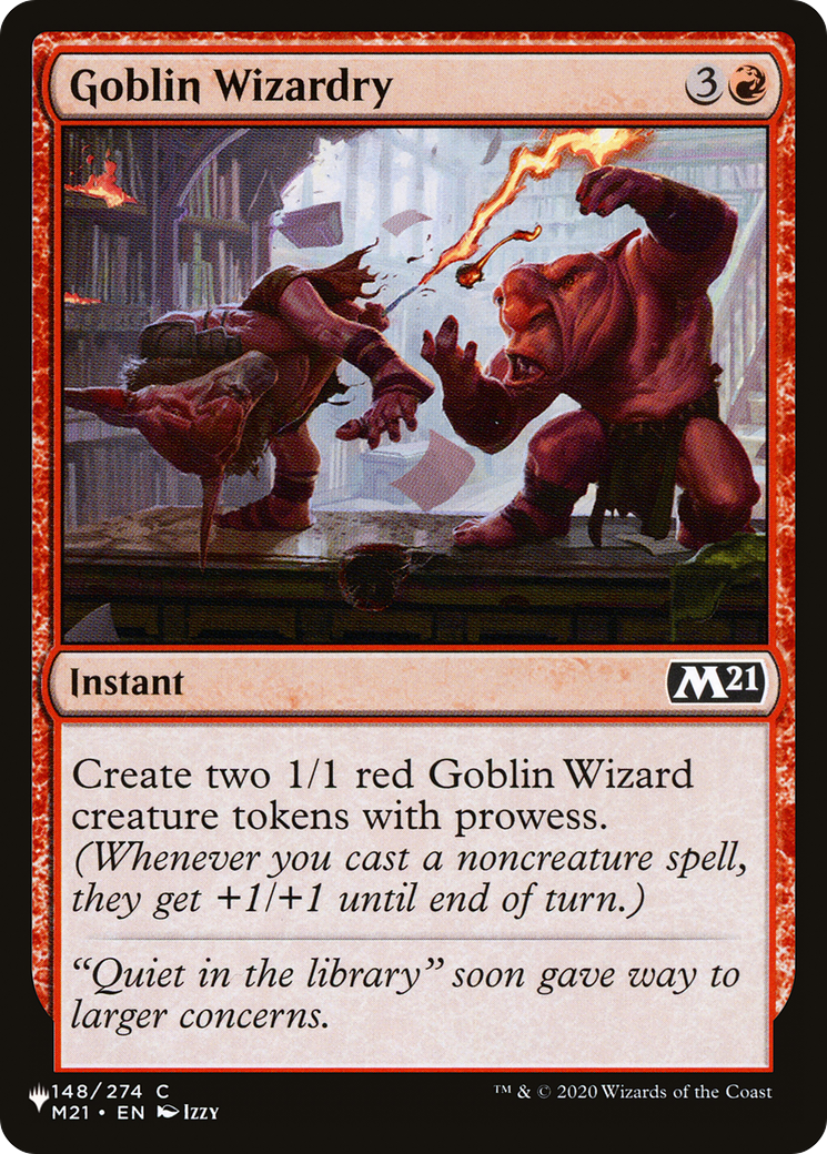 Goblin Wizardry [The List Reprints] | Exor Games Dartmouth