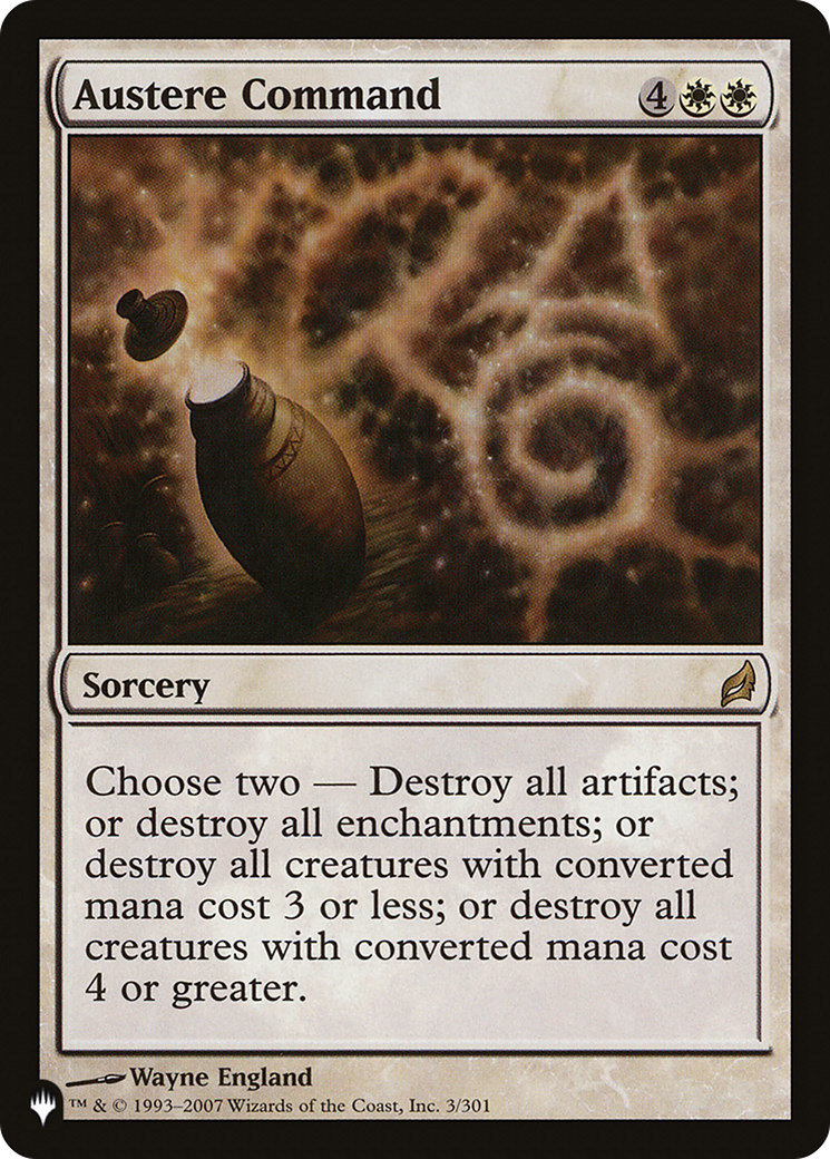 Austere Command (Surge Foil) [Marvel Super Heroes Commander] | Exor Games Dartmouth
