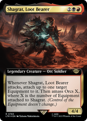 Shagrat, Loot Bearer (Extended Art) (Surge Foil) [The Lord of the Rings: Tales of Middle-Earth] | Exor Games Dartmouth