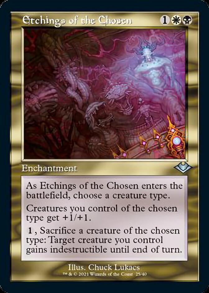 Etchings of the Chosen (Retro) [Modern Horizons] | Exor Games Dartmouth