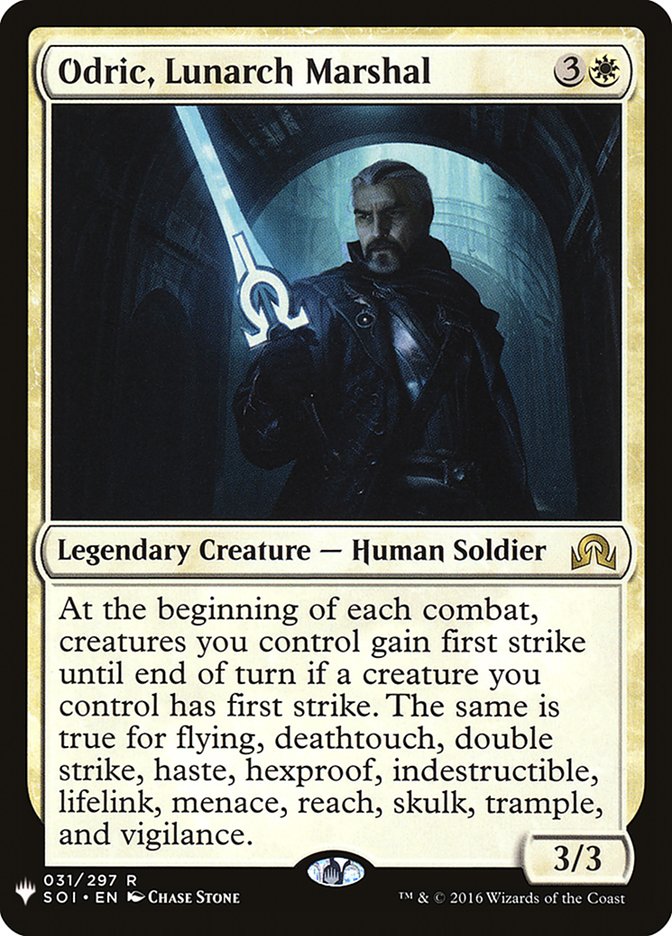 Odric, Lunarch Marshal [The List] | Exor Games Dartmouth