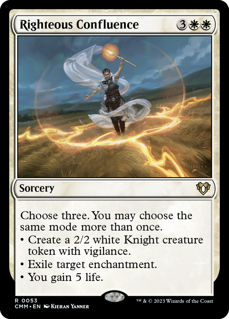 Righteous Confluence [Commander Masters] | Exor Games Dartmouth