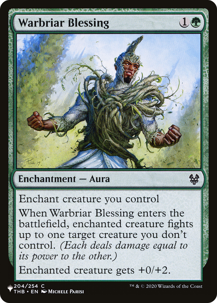 Warbriar Blessing [The List Reprints] | Exor Games Dartmouth