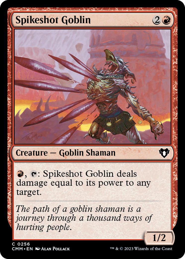 Spikeshot Goblin [Commander Masters] | Exor Games Dartmouth