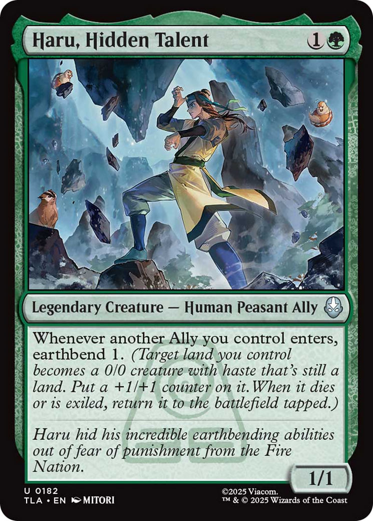 Haru, Hidden Talent [Avatar: The Last Airbender] | Exor Games Dartmouth