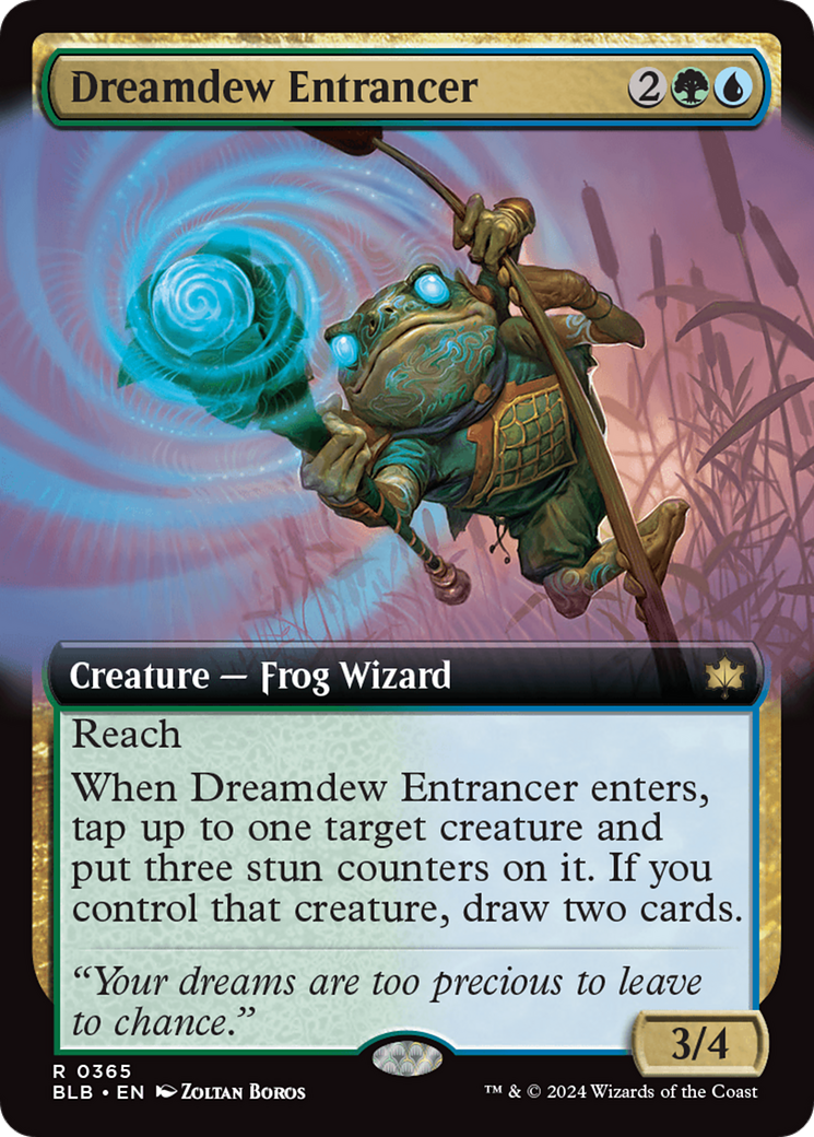 Dreamdew Entrancer (Extended Art) [Bloomburrow] | Exor Games Dartmouth