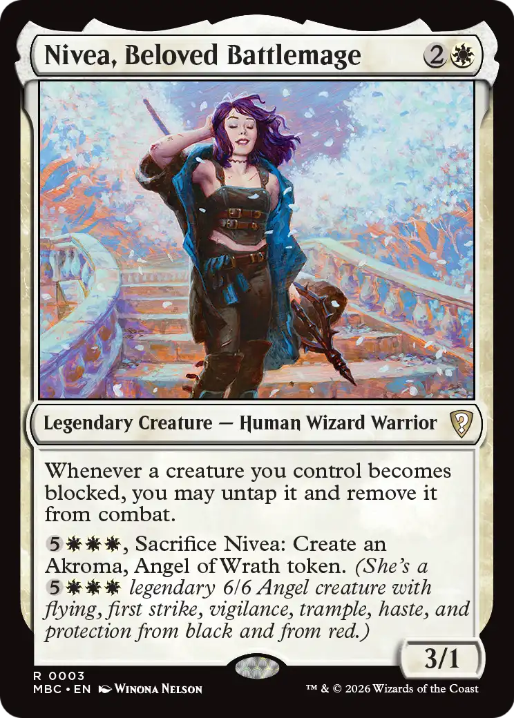 Nivea, Beloved Battlemage [Mystery Booster: Commander Edition] | Exor Games Dartmouth
