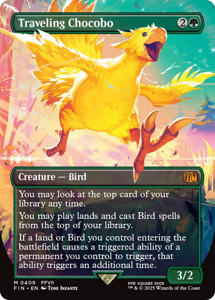 Traveling Chocobo (Borderless) [FINAL FANTASY] | Exor Games Dartmouth