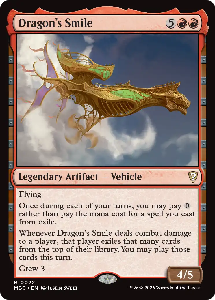Dragon's Smile [Mystery Booster: Commander Edition] | Exor Games Dartmouth