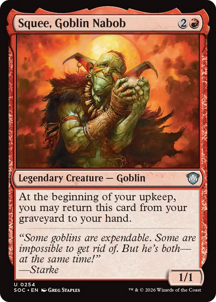 Squee, Goblin Nabob [Secrets of Strixhaven Commander] | Exor Games Dartmouth