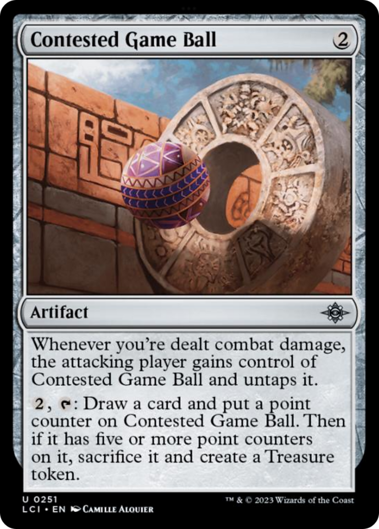 Contested Game Ball [The Lost Caverns of Ixalan] | Exor Games Dartmouth