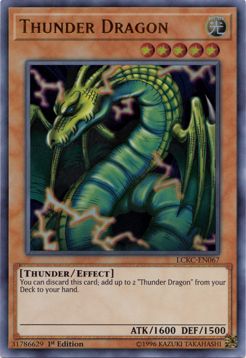 Thunder Dragon [LCKC-EN067] Ultra Rare | Exor Games Dartmouth