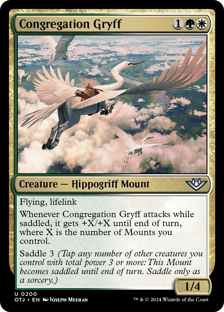 Congregation Gryff [Outlaws of Thunder Junction] | Exor Games Dartmouth