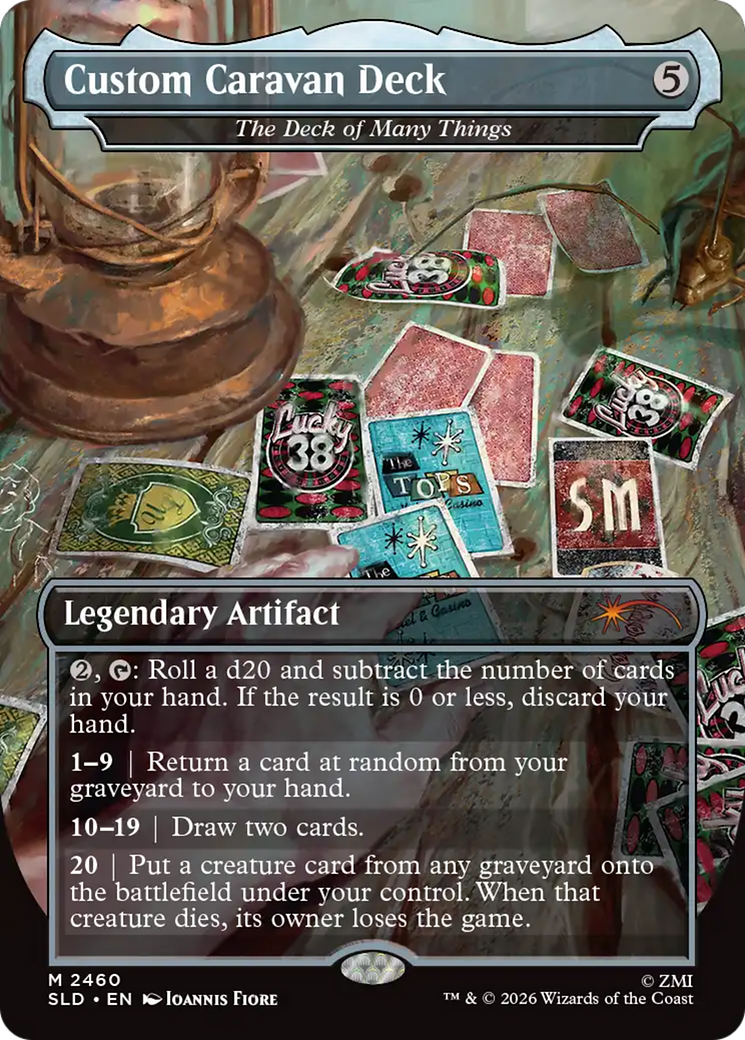 Custom Caravan Deck - The Deck of Many Things [Secret Lair Drop Series] | Exor Games Dartmouth