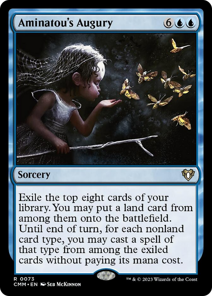 Aminatou's Augury [Commander Masters] | Exor Games Dartmouth