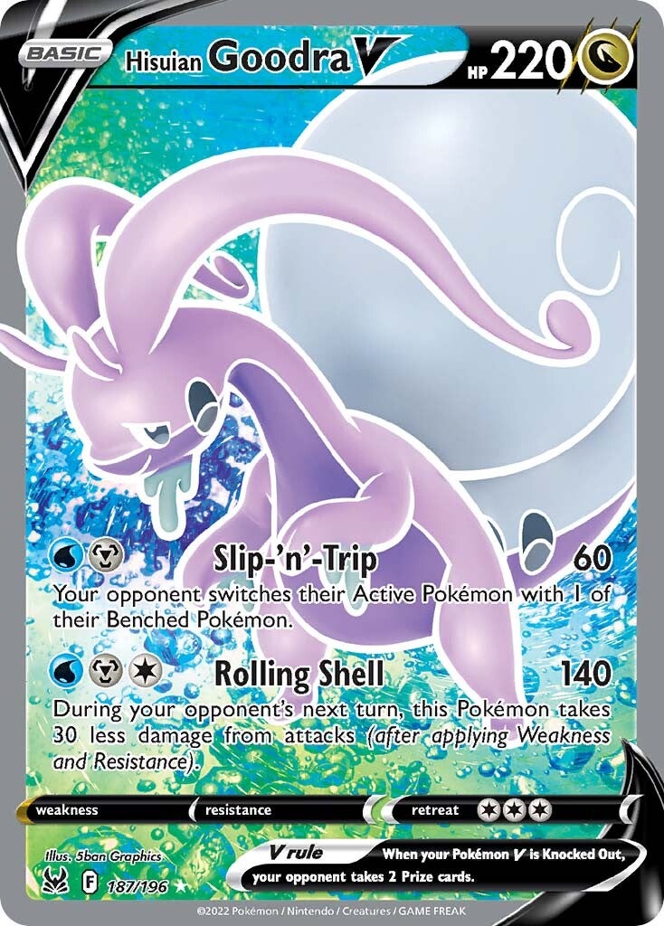 Hisuian Goodra V (187/196) [Sword & Shield: Lost Origin] | Exor Games Dartmouth