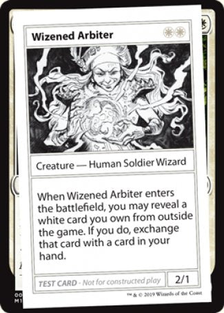 Wizened Arbiter (2021 Edition) [Mystery Booster Playtest Cards] | Exor Games Dartmouth