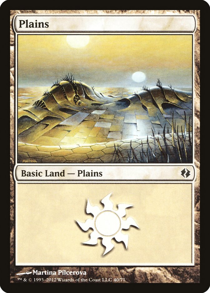 Plains (40) [Duel Decks: Venser vs. Koth] | Exor Games Dartmouth