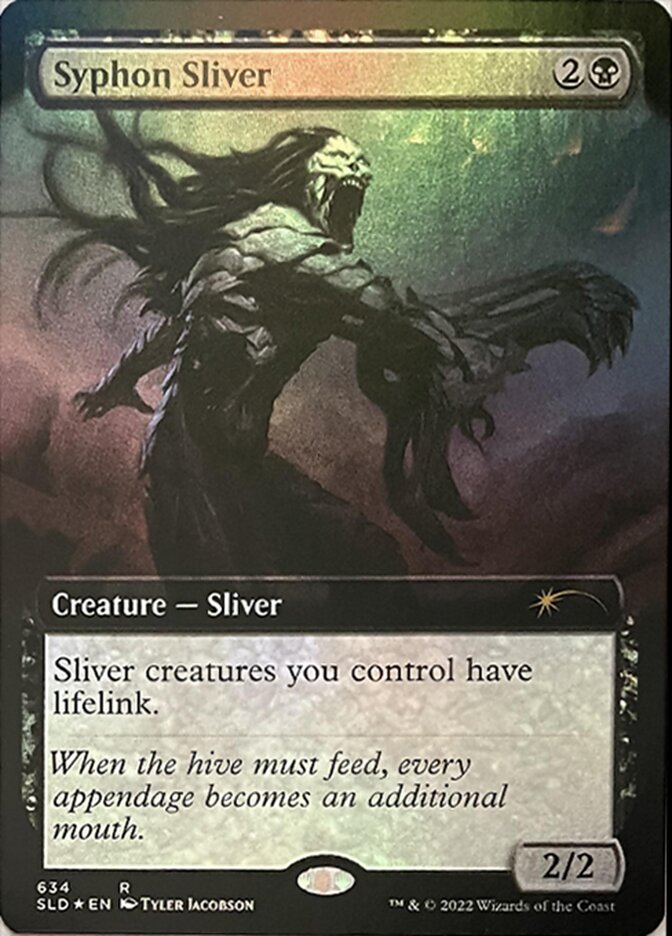 Syphon Sliver (Extended Art) [Secret Lair Drop Promos] | Exor Games Dartmouth