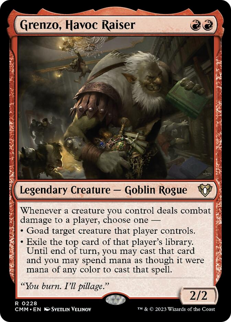 Grenzo, Havoc Raiser [Commander Masters] | Exor Games Dartmouth