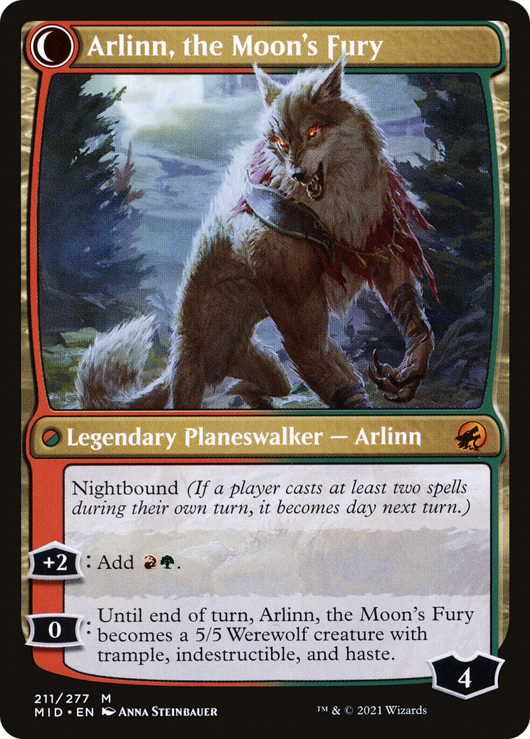 Arlinn, the Pack's Hope // Arlinn, the Moon's Fury [Secret Lair: From Cute to Brute] | Exor Games Dartmouth