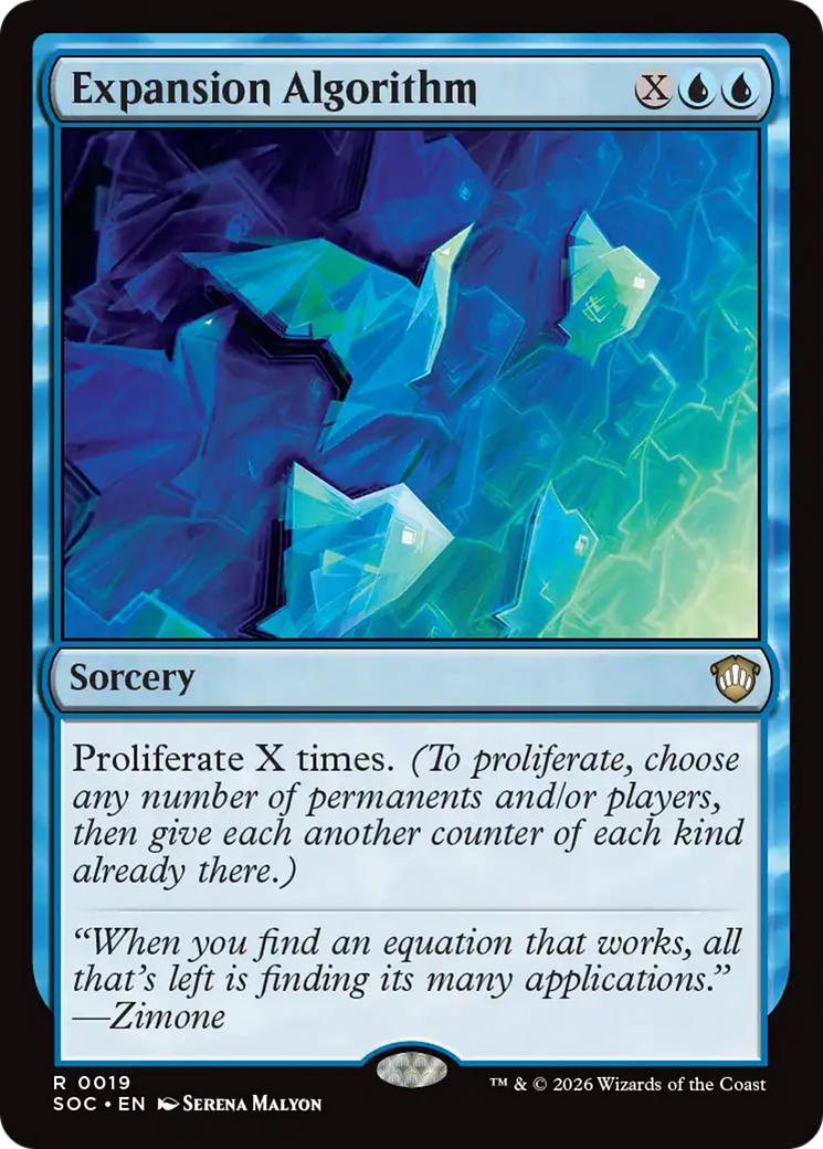 Expansion Algorithm [Secrets of Strixhaven Commander] | Exor Games Dartmouth