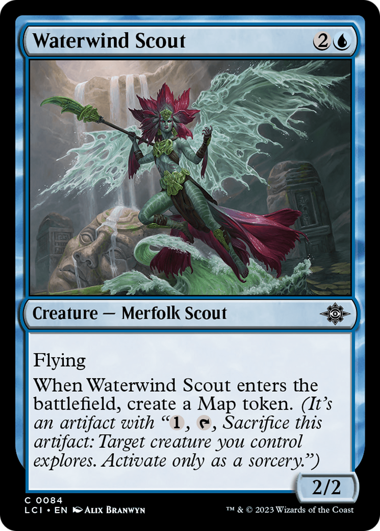 Waterwind Scout [The Lost Caverns of Ixalan] | Exor Games Dartmouth