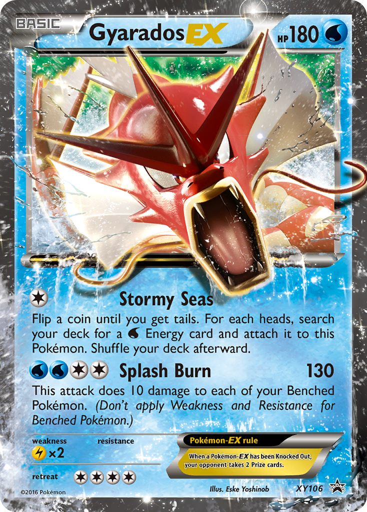 Gyarados EX (XY106) [XY: Black Star Promos] | Exor Games Dartmouth