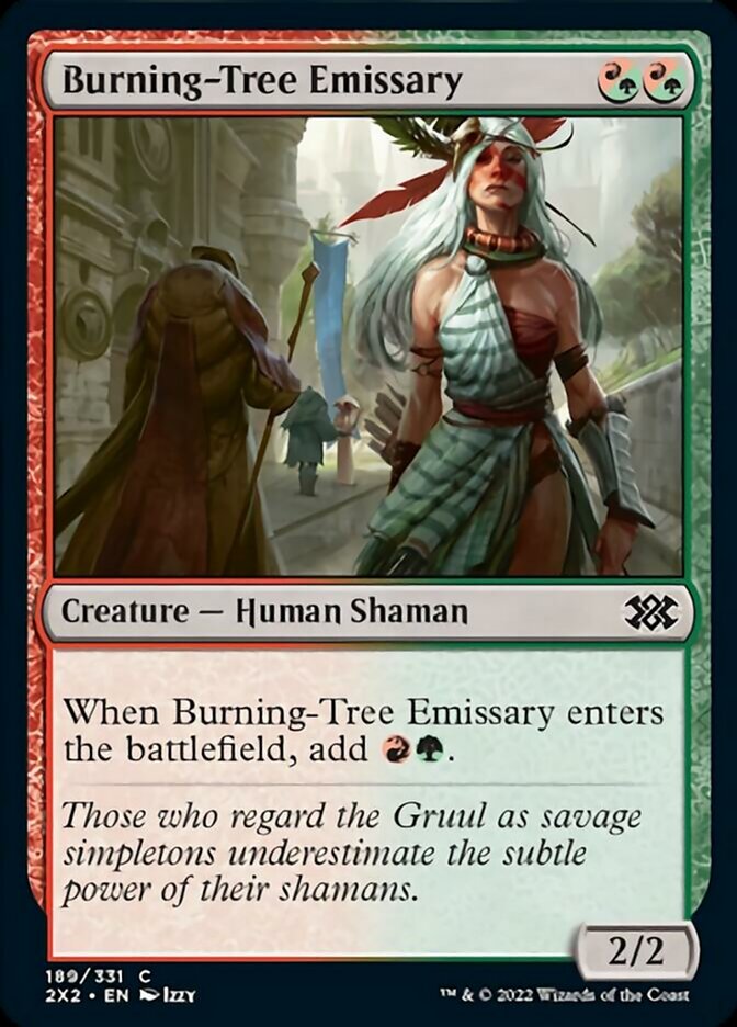 Burning-Tree Emissary [Double Masters 2022] | Exor Games Dartmouth