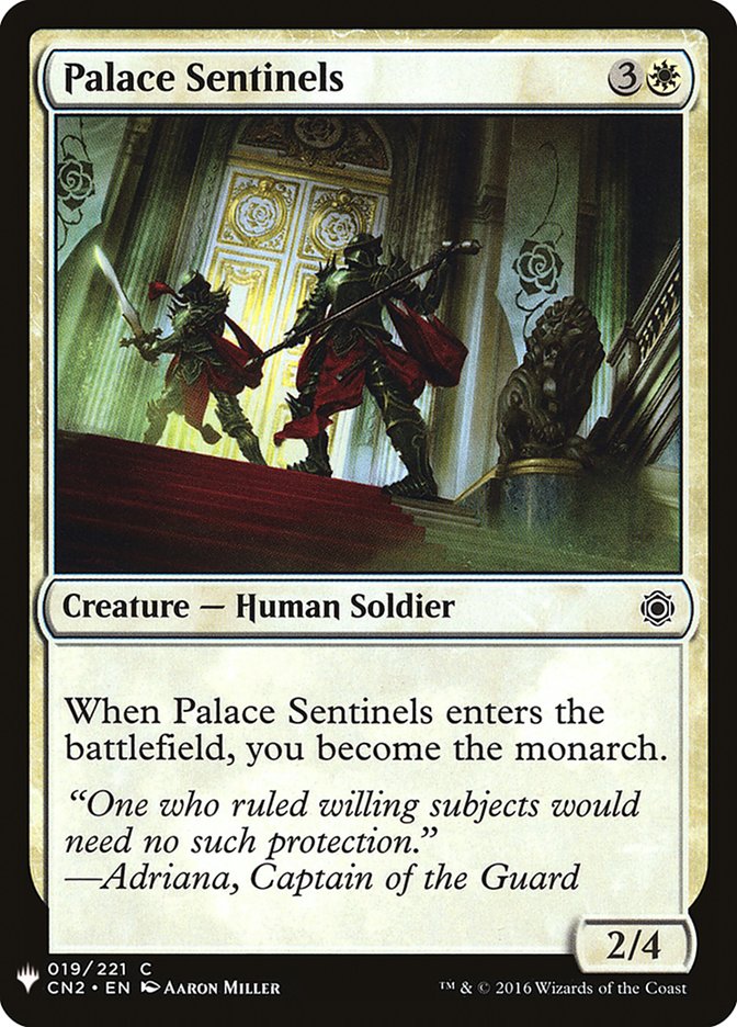 Palace Sentinels [Mystery Booster] | Exor Games Dartmouth