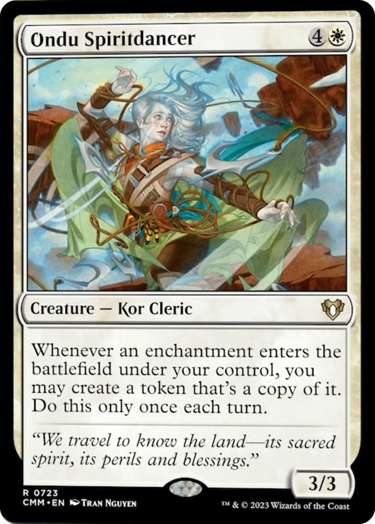 Ondu Spiritdancer [Commander Masters] | Exor Games Dartmouth