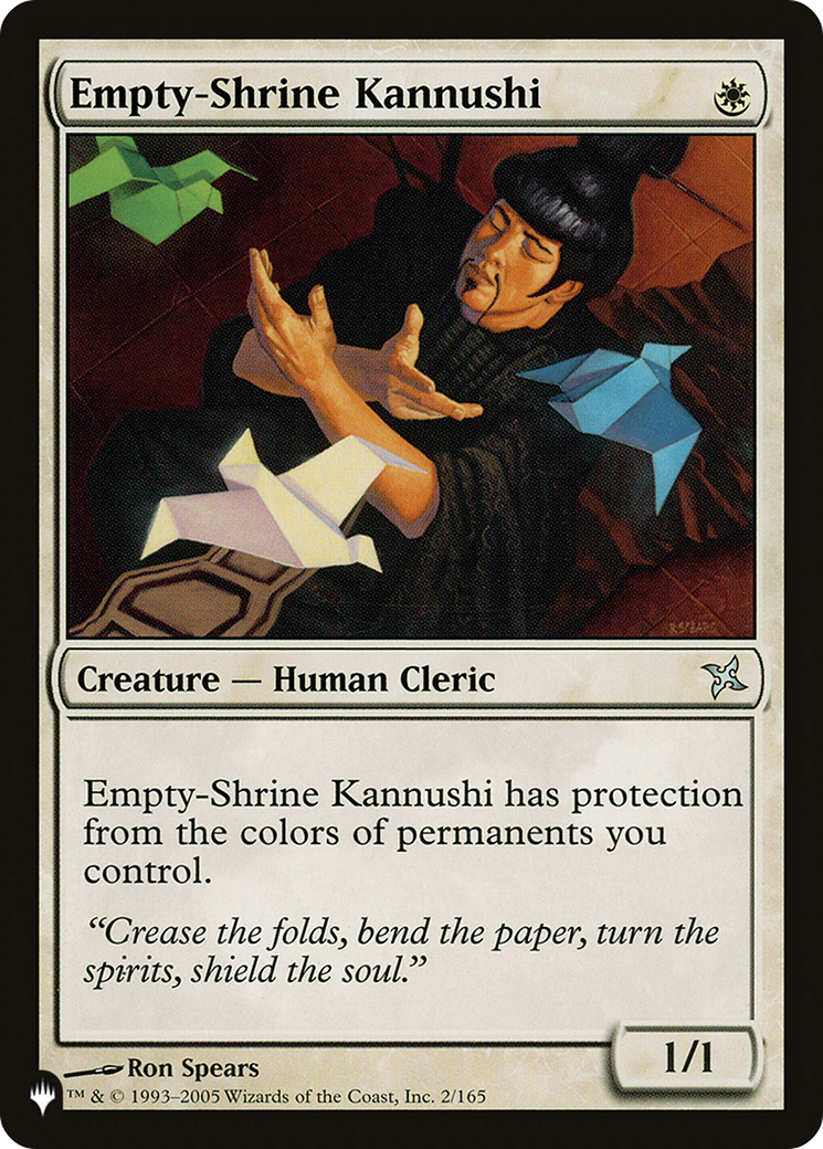 Empty-Shrine Kannushi [The List] | Exor Games Dartmouth